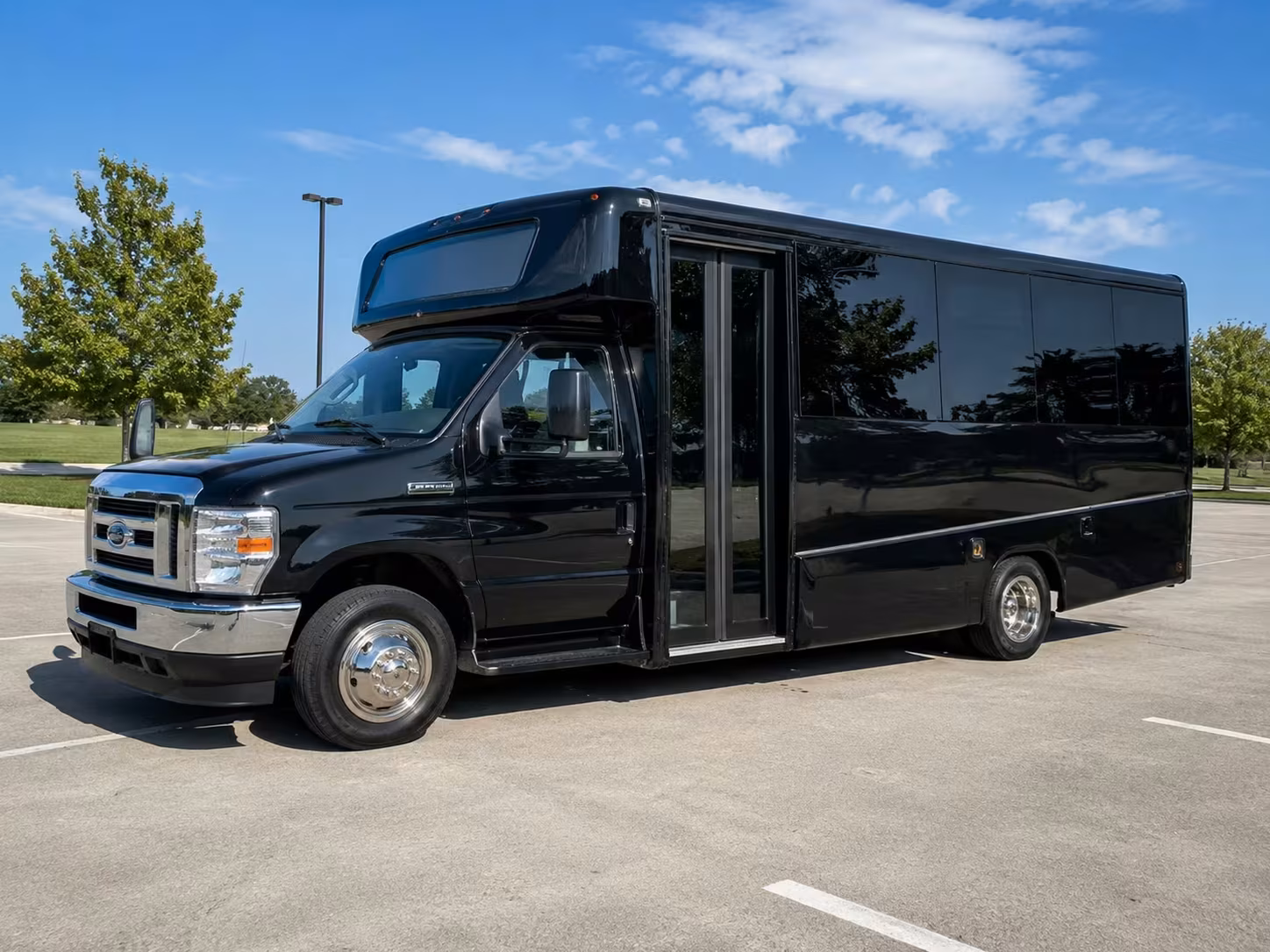 long term davie minibus rentals for recurring government routes