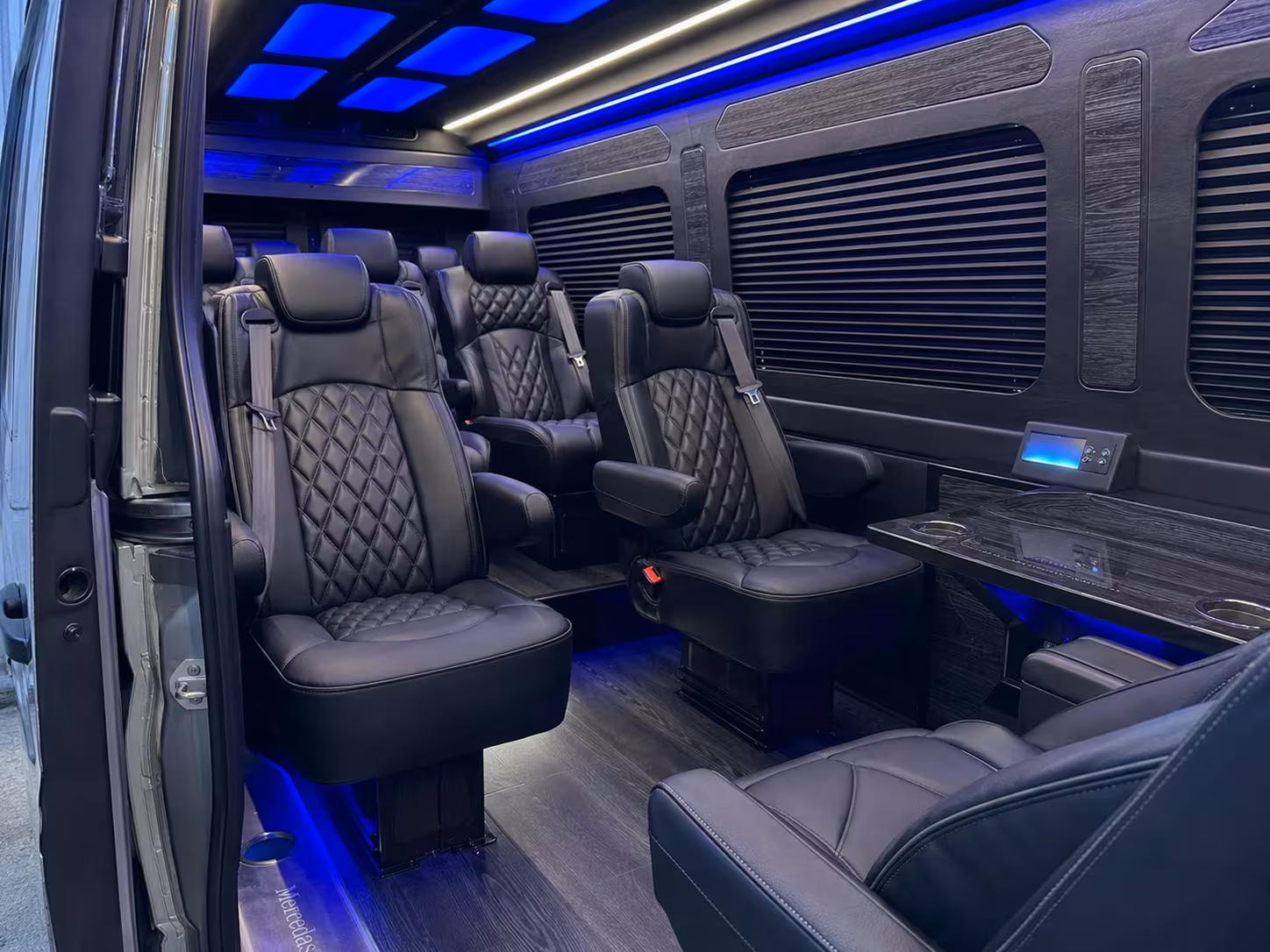 sprinter van transportation for groups and events across davie