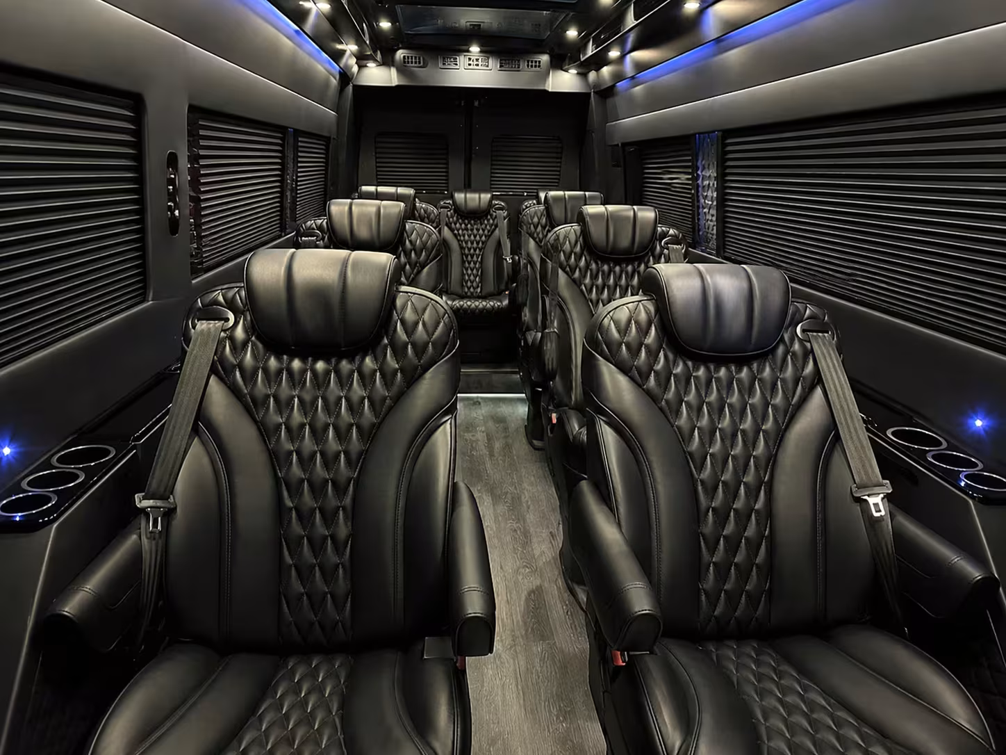 sprinter van with driver interior