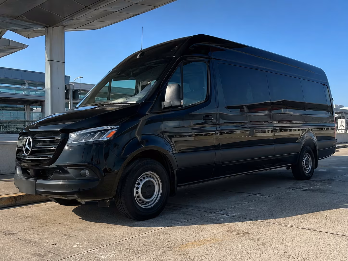 sprinter van with driver