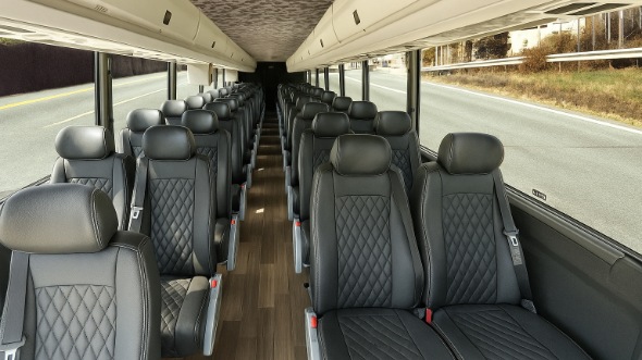 28 passenger minibus interior davie
