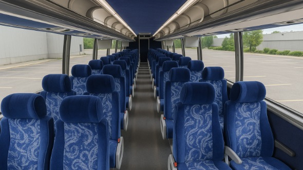 54 passenger charter bus interior davie