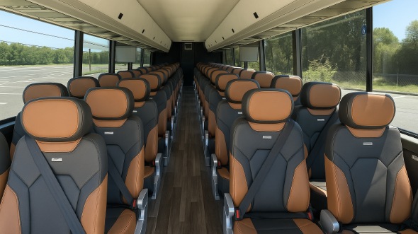 56 passenger charter bus davie