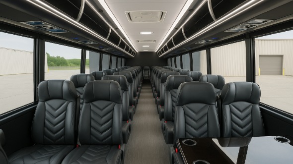 davie 35 passenger minibus inside