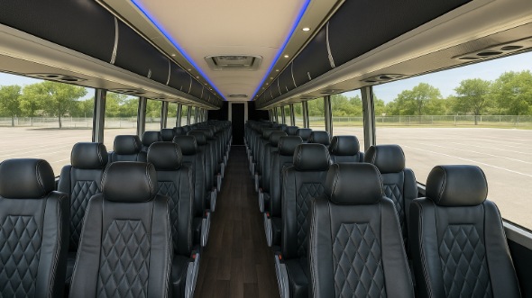 davie 56 passenger charter bus rental