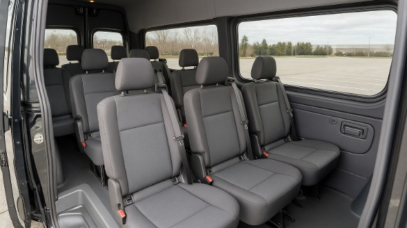 davie sprinter van with driver inside