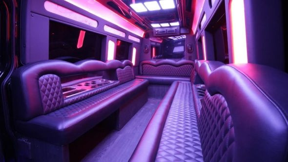 sprinter limo rental interior davie
